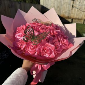 Box of heart Bouquet