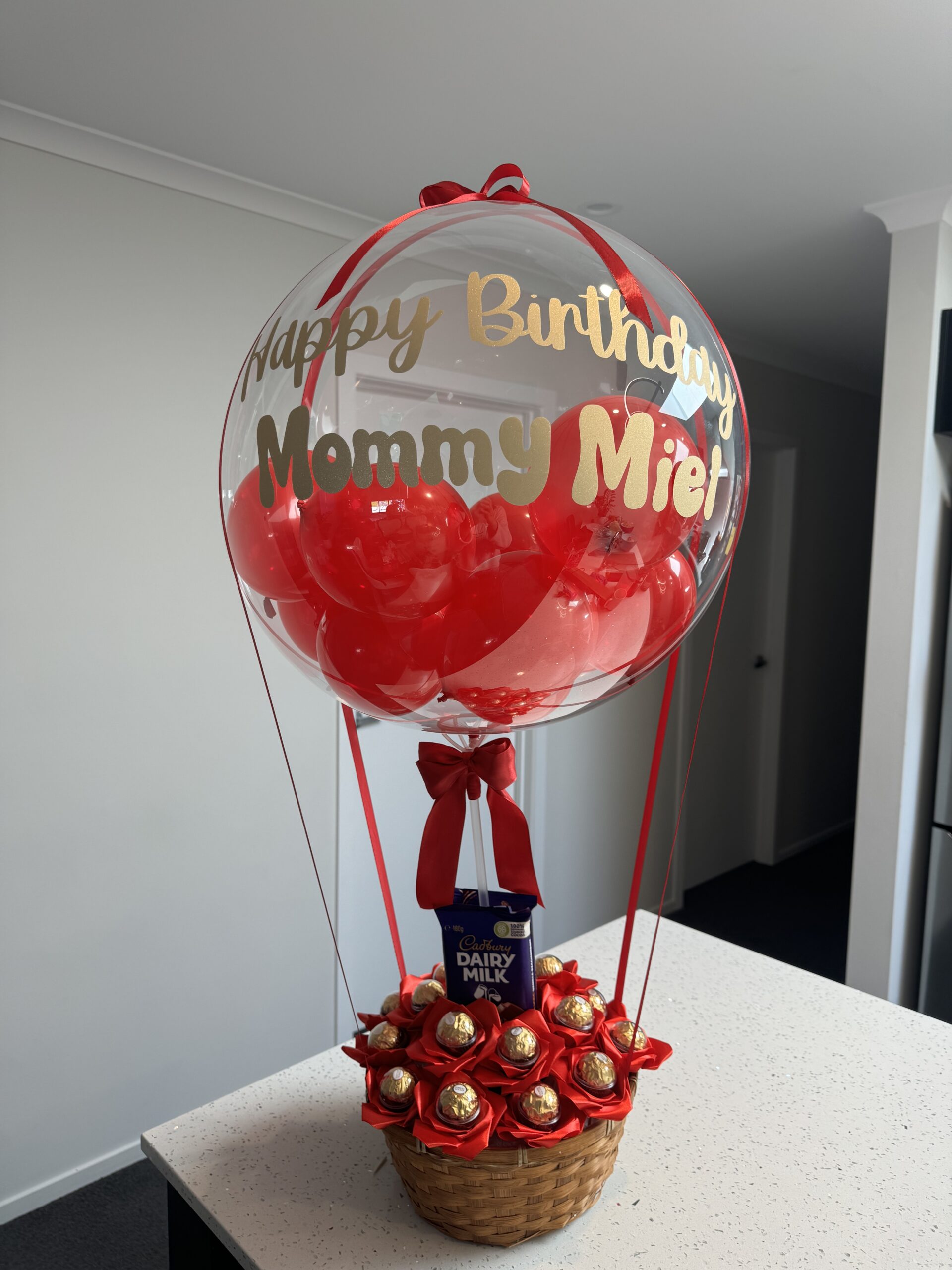 Champagne Glow Hot Air Balloon